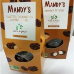 Mandy's Caramel clusters verpakt